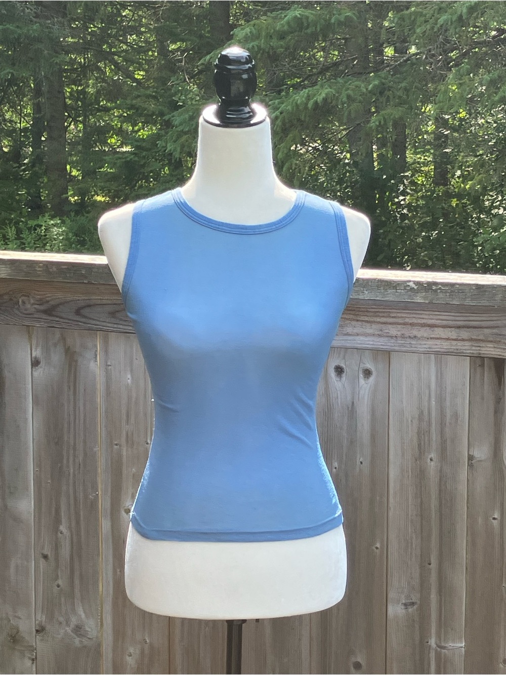 Y2K Light Blue Tank Top